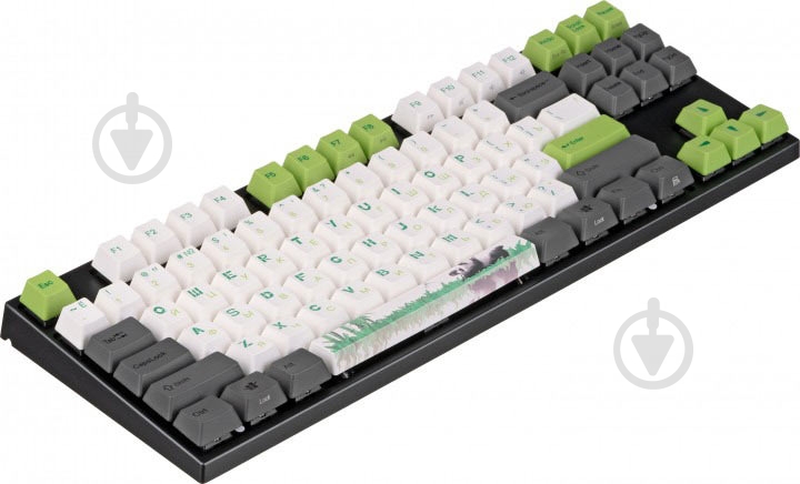 Клавиатура Varmilo VA87M Panda Cherry MX Blue (VA87MC2W/LLPANDR) grey - фото 3
