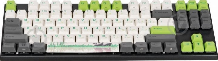 Клавиатура Varmilo VA87M Panda Cherry MX Blue (VA87MC2W/LLPANDR) grey - фото 2
