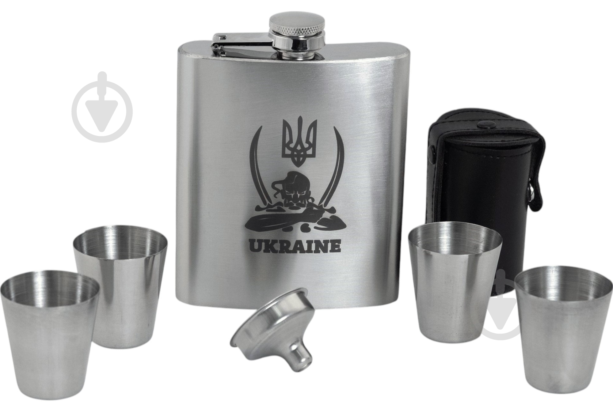 Набор 4PROFI Ukraine казак с саблями 7oz 200 мл - фото 1 Набор 4PROFI Ukraine казак с саблями 7oz 200 мл - фото 1