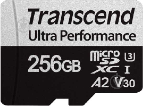 Карта памяти Transcend microSDXC 256 ГБ UHS-I Class 3 (U3) (TS256GUSD340S) 340S A2 - фото 1 Карта памяти Transcend microSDXC 256 ГБ UHS-I Class 3 (U3) (TS256GUSD340S) 340S A2 - фото 1