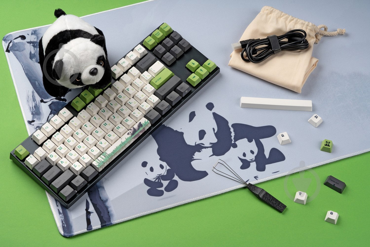 Клавиатура Varmilo VA87M Panda Cherry MX Red (VA87MR2W/LLPANDR) - фото 12 Клавиатура Varmilo VA87M Panda Cherry MX Red (VA87MR2W/LLPANDR) - фото 12