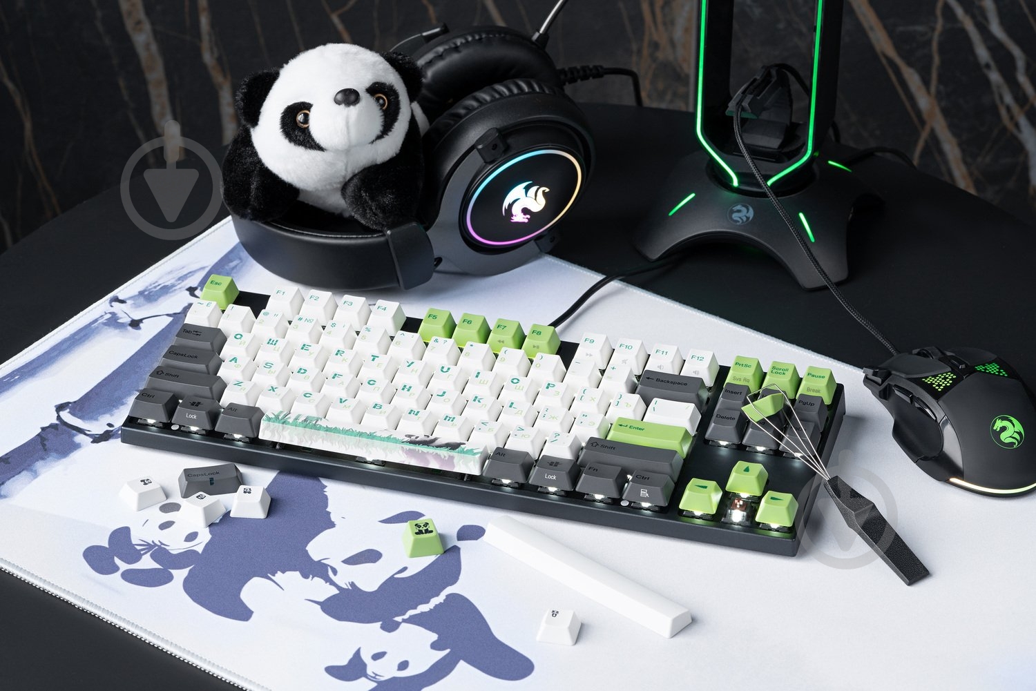 Клавиатура Varmilo VA87M Panda Cherry MX Red (VA87MR2W/LLPANDR) - фото 13 Клавиатура Varmilo VA87M Panda Cherry MX Red (VA87MR2W/LLPANDR) - фото 13