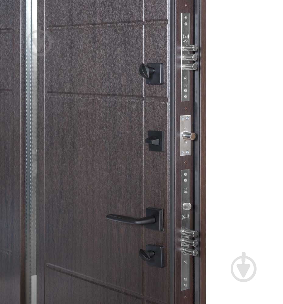 Двері вхідні Булат Термо Хаус 705 венге темний / венге темний 2050x950 мм ліві - фото 6 Двері вхідні Булат Термо Хаус 705 венге темний / венге темний 2050x950 мм ліві - фото 6