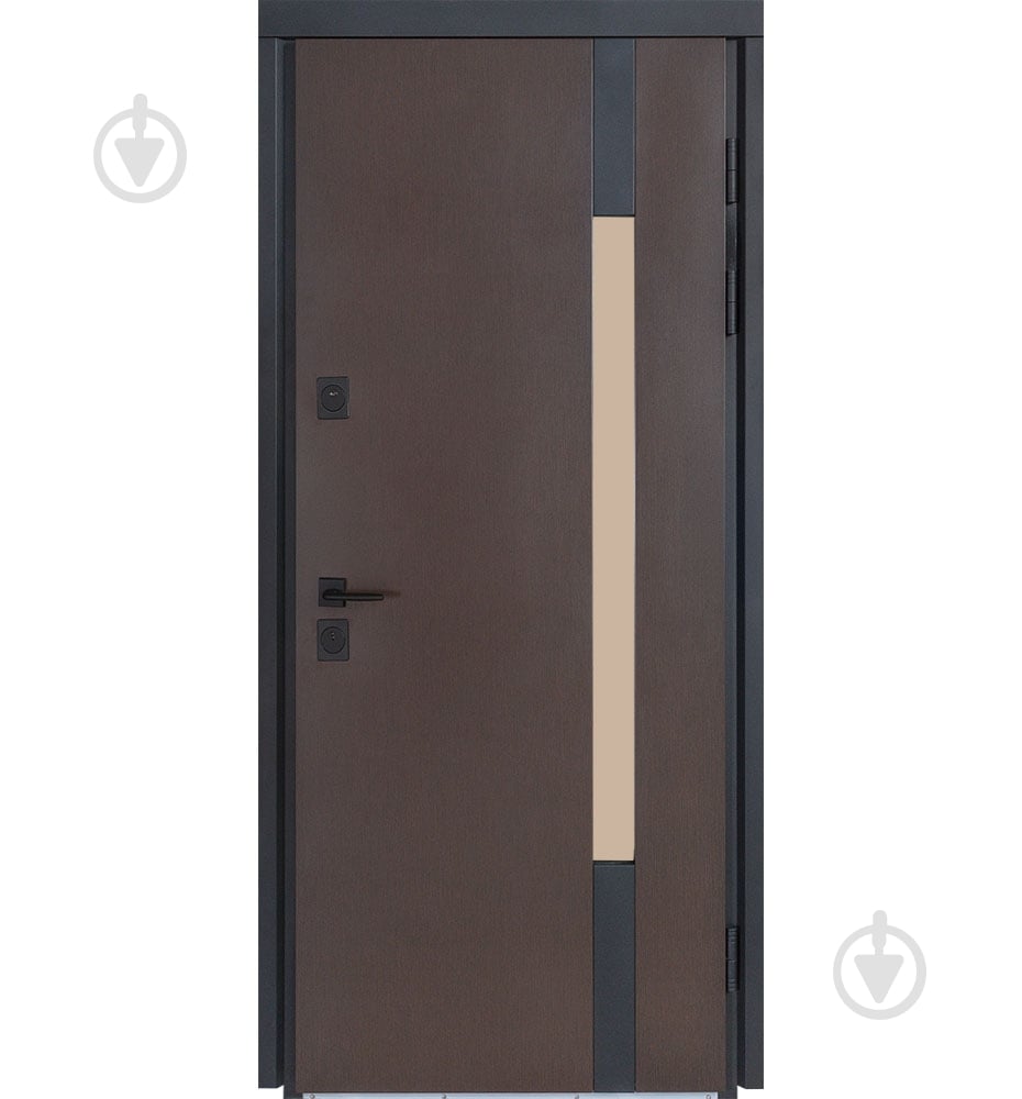 Двері вхідні Булат Термо Хаус 705 венге темний / венге темний 2050x950 мм ліві - фото 2 Двері вхідні Булат Термо Хаус 705 венге темний / венге темний 2050x950 мм ліві - фото 2