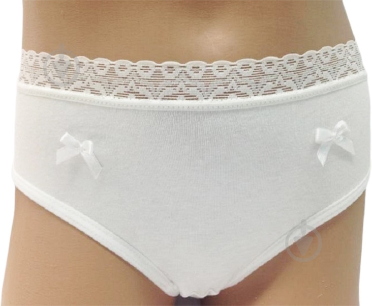 Трусы для девочки Bibo 11074 р.128 белый - фото 1 Трусы для девочки Bibo 11074 р.128 белый - фото 1
