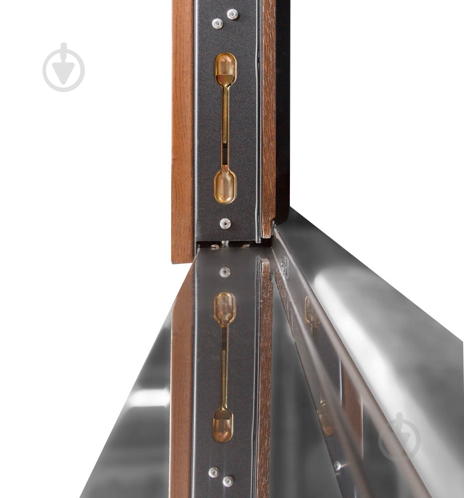 Двері вхідні Булат Термо Хаус 705 дуб бронзовий / горіх 2050x1200 мм ліві - фото 10 Двері вхідні Булат Термо Хаус 705 дуб бронзовий / горіх 2050x1200 мм ліві - фото 10