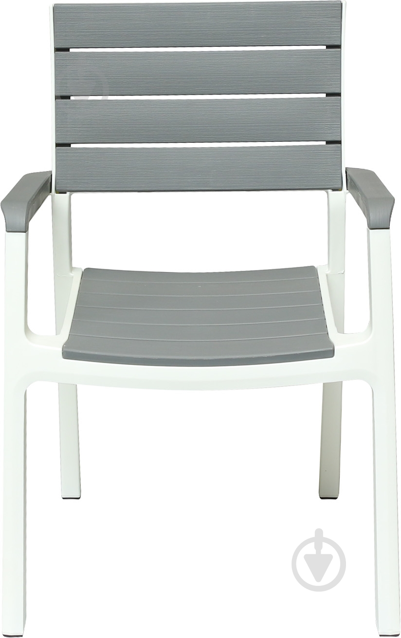Стул Keter Harmony 236053 белый с серым - фото 2