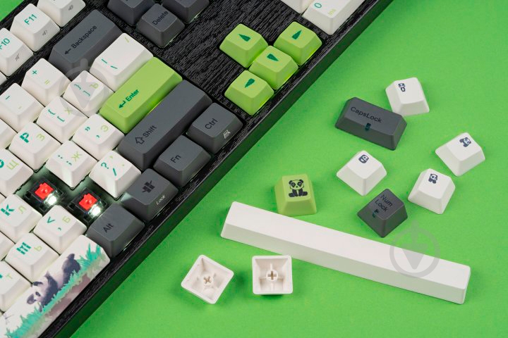 Клавиатура Varmilo VA108M (VA108MR2W/LLPANDR) Panda Cherry MX Red grey - фото 10 Клавиатура Varmilo VA108M (VA108MR2W/LLPANDR) Panda Cherry MX Red grey - фото 10