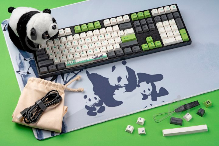Клавиатура Varmilo VA108M (VA108MR2W/LLPANDR) Panda Cherry MX Red grey - фото 9 Клавиатура Varmilo VA108M (VA108MR2W/LLPANDR) Panda Cherry MX Red grey - фото 9