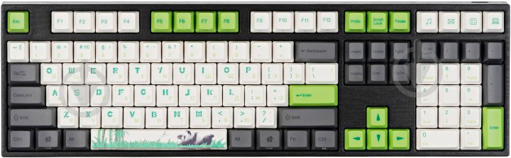 Клавиатура Varmilo VA108M (VA108MR2W/LLPANDR) Panda Cherry MX Red grey - фото 1 Клавиатура Varmilo VA108M (VA108MR2W/LLPANDR) Panda Cherry MX Red grey - фото 1