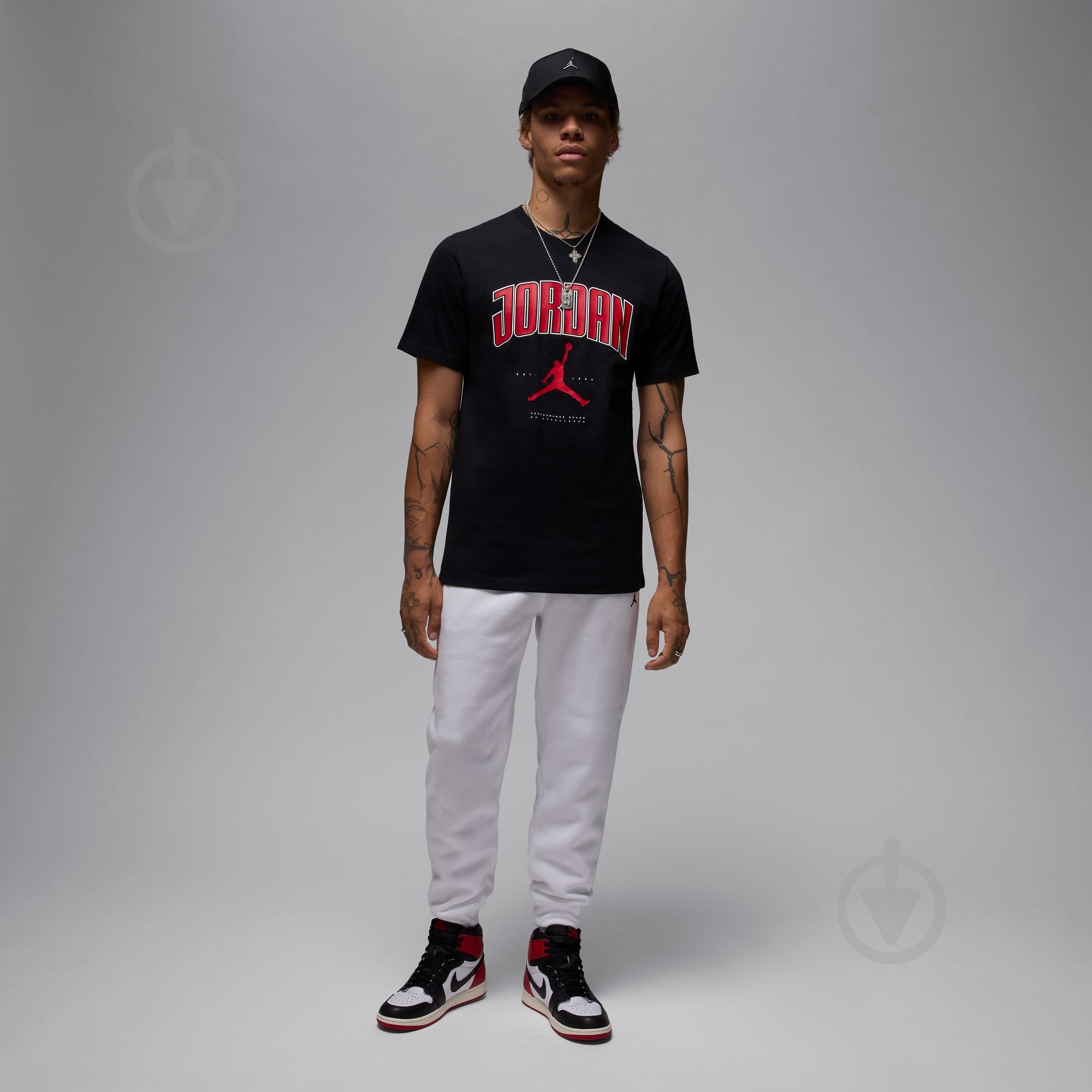 Футболка Jordan M J CITY 88 CREW HQ0009-010 р.M черный - фото 5