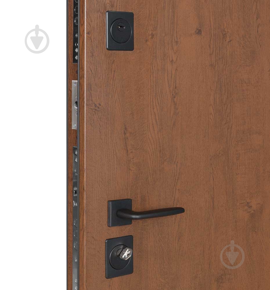 Двері вхідні Булат Термо Хаус 705 дуб бронзовий / молочний клен 2050x950 мм праві - фото 5