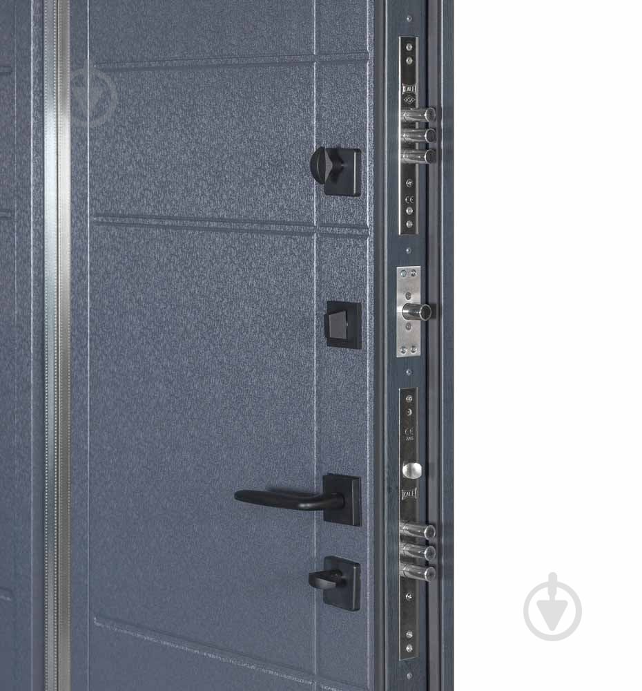 Дверь входная Булат Термо Хаус 705 темный антрацит / антрацит 2050x950 мм левая - фото 6