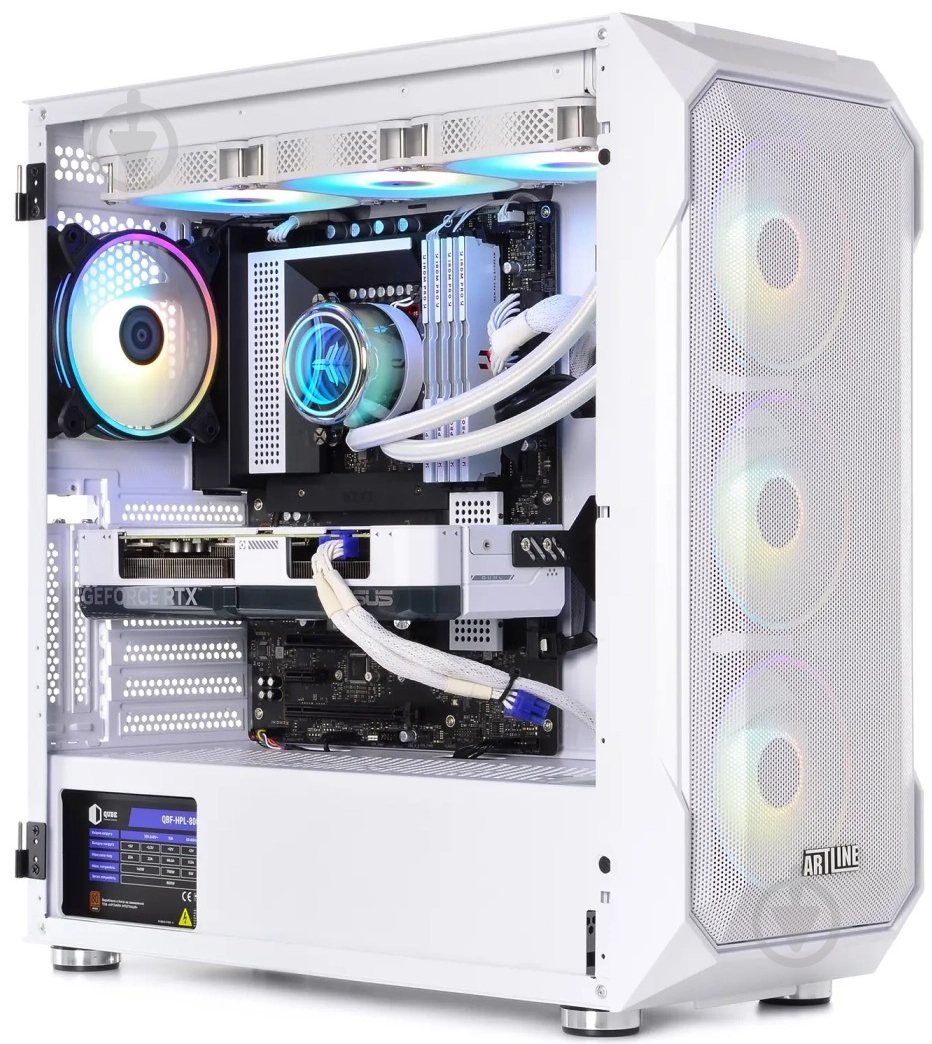 Компьютер Artline Gaming X85WHITE (X85Whitev48Win) white - фото 9