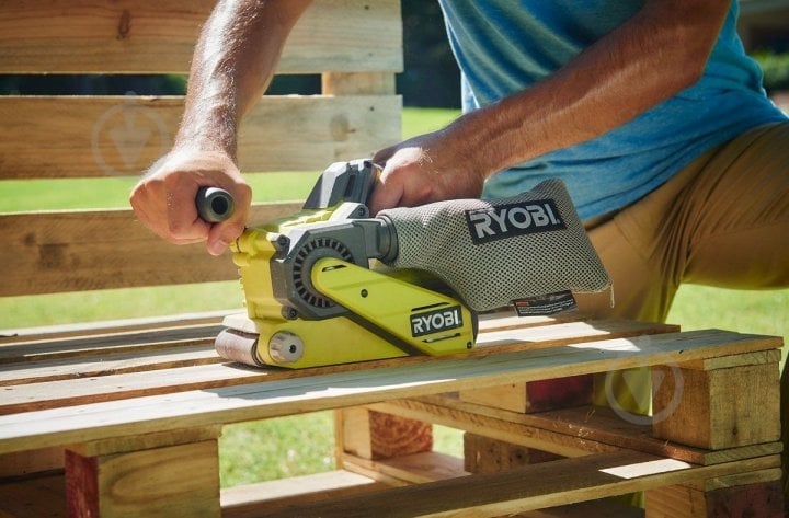Ленточная шлифмашина RYOBI ONE+ R18BS-0 - фото 6
