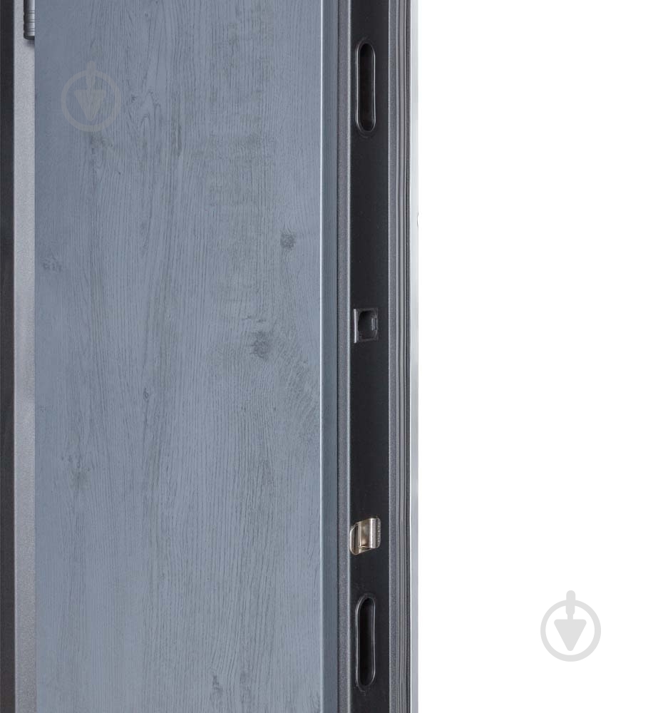 Двері вхідні Булат Термо Хаус 705 темний антрацит / білий атласний 2050x1200 мм праві - фото 9