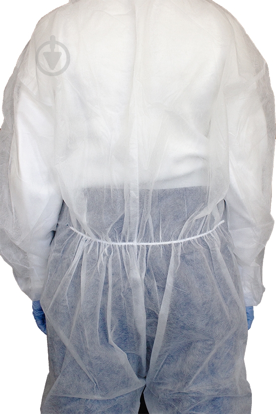 Комбинезон Zorro захисний зі спанбонду на блискавці р. XXL белый - фото 9