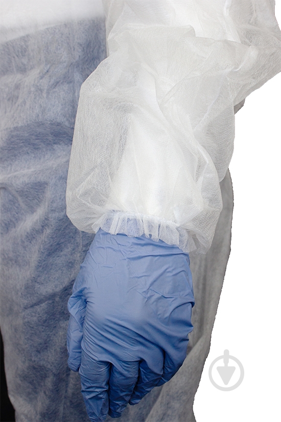 Комбинезон Zorro захисний зі спанбонду на блискавці р. XXL белый - фото 6