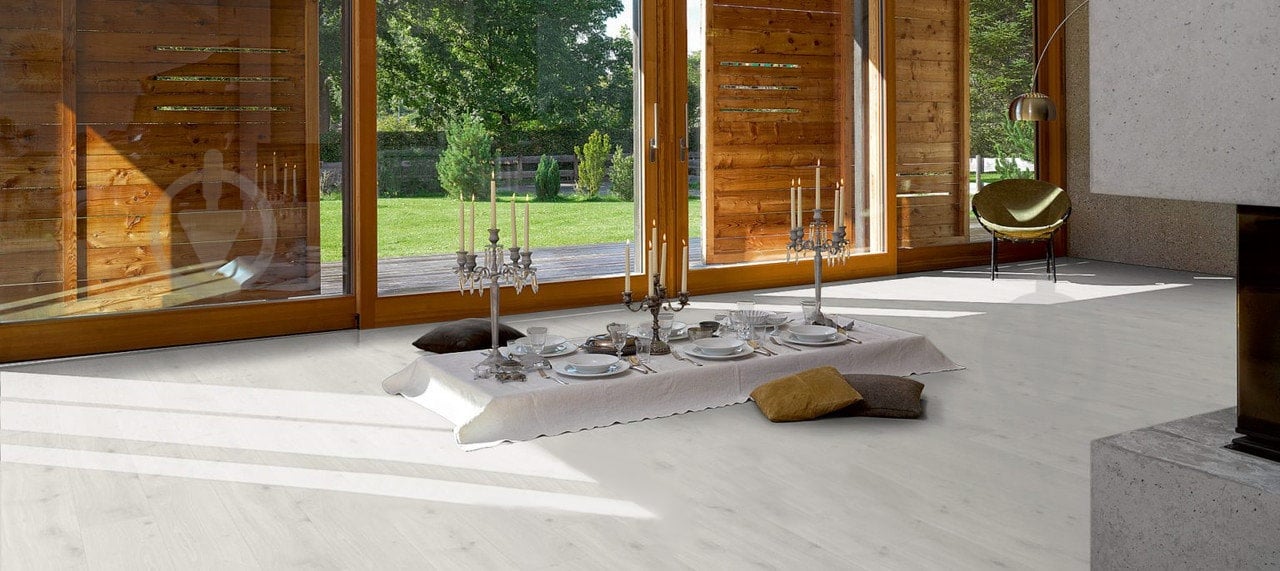 Ламінат PARADOR Basic 400 V4 дуб кришталево білий 32/АС4/8 мм (1474400) - фото 3