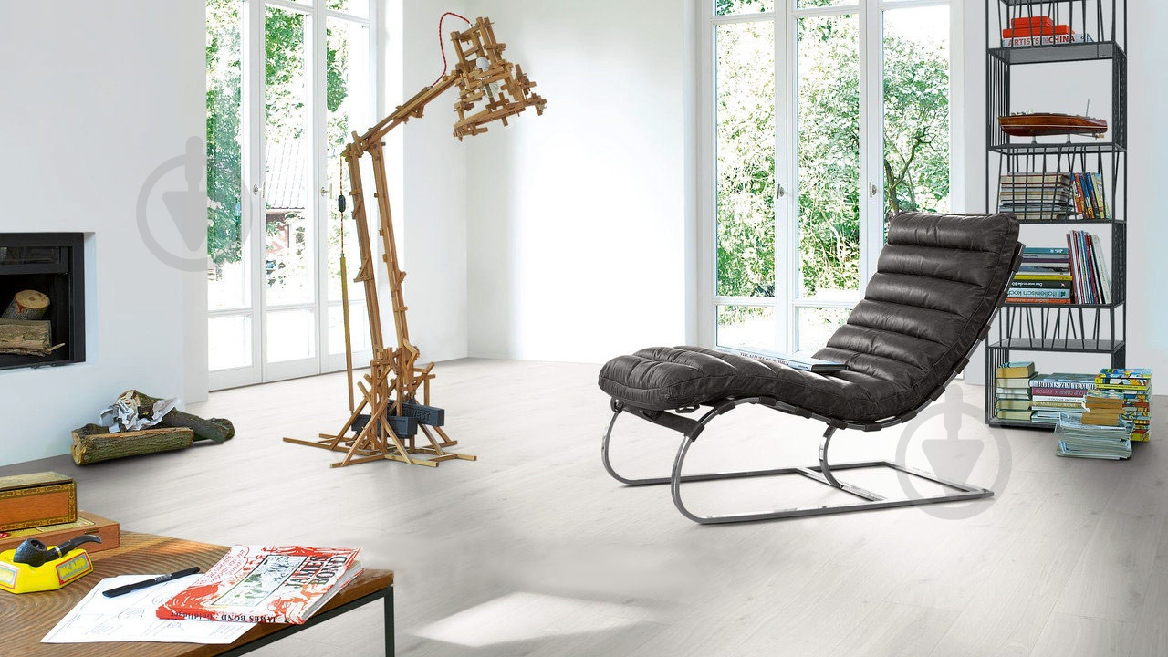 Ламінат PARADOR Basic 400 V4 дуб кришталево білий 32/АС4/8 мм (1474400) - фото 4