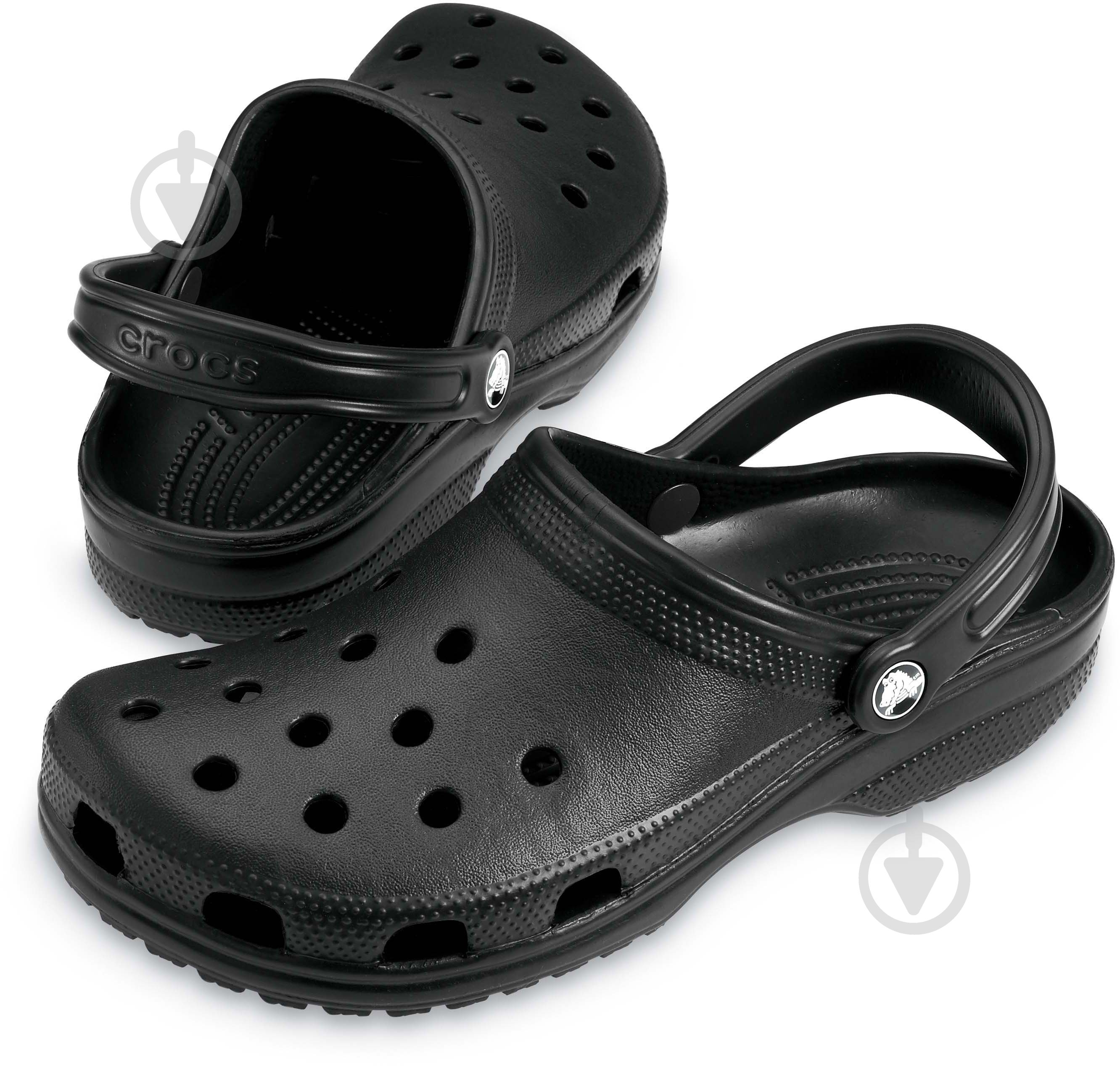Сабо Crocs CROCS CLASSIC 10001 10001-001 р.43/44 черный - фото 1