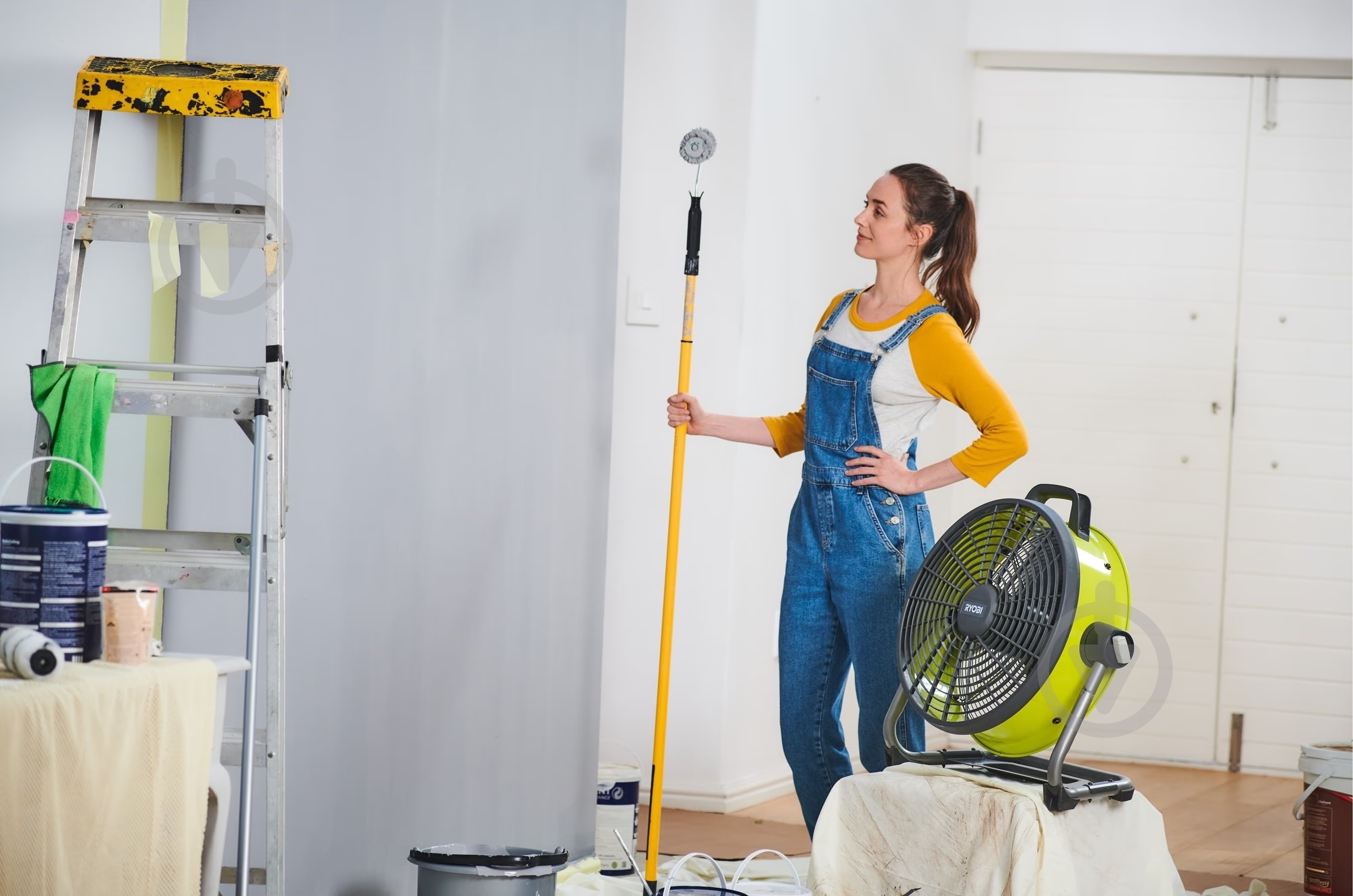 Вентилятор аккумуляторный RYOBI 18,0V R18F5-0 - фото 4 Вентилятор аккумуляторный RYOBI 18,0V R18F5-0 - фото 4