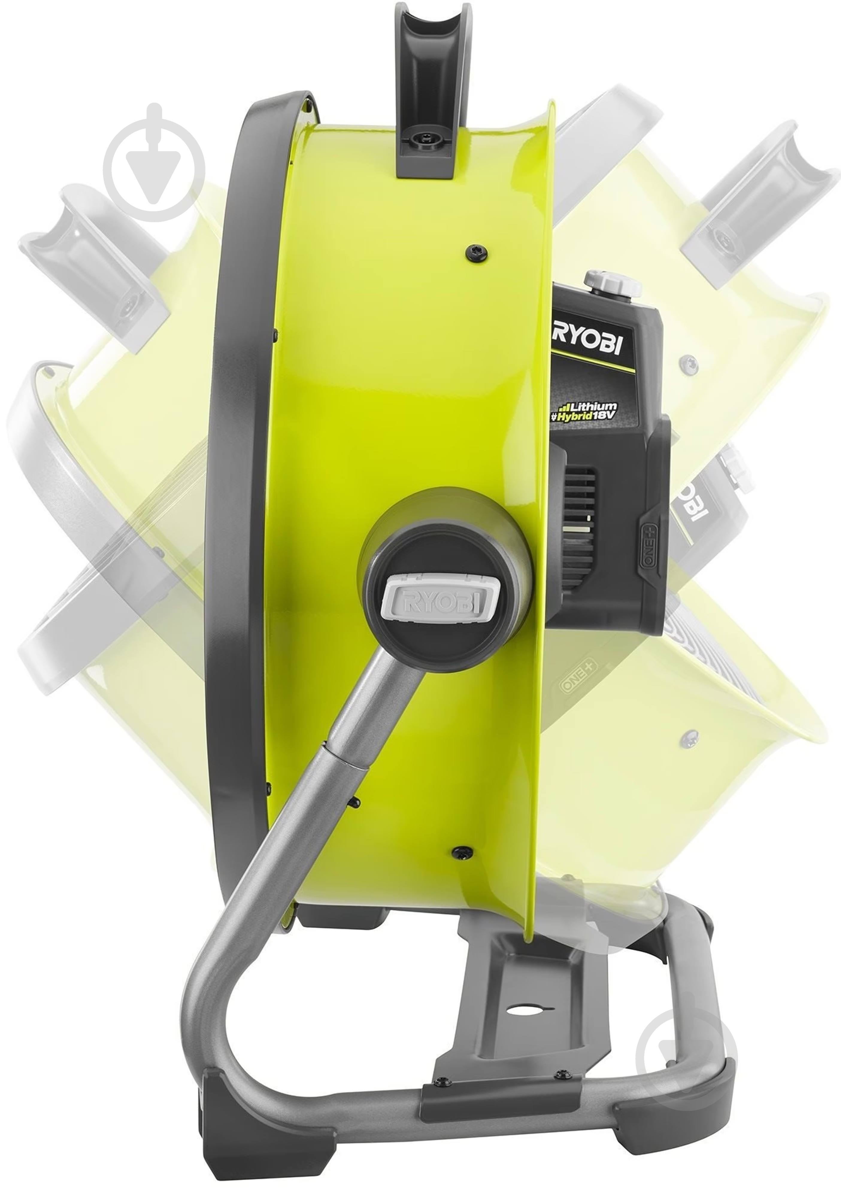 Вентилятор аккумуляторный RYOBI 18,0V R18F5-0 - фото 2 Вентилятор аккумуляторный RYOBI 18,0V R18F5-0 - фото 2