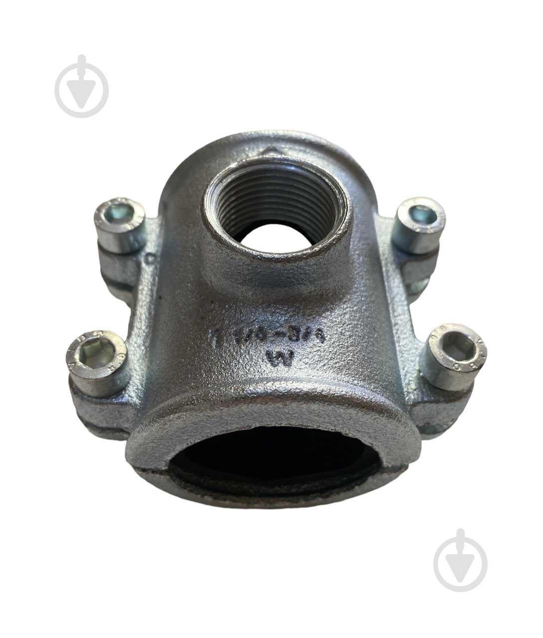 Хомут-врезка Atusa оцинкованный (белый чугун) O1 1/2 х 3/4 - фото 2 Хомут-врезка Atusa оцинкованный (белый чугун) O1 1/2 х 3/4 - фото 2