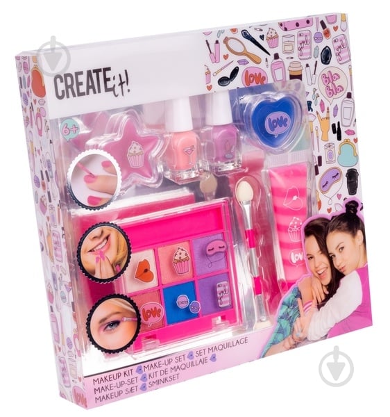 Косметический набор CREATE IT! Розово-лиловый арт. 84507 - фото 1 Косметический набор CREATE IT! Розово-лиловый арт. 84507 - фото 1