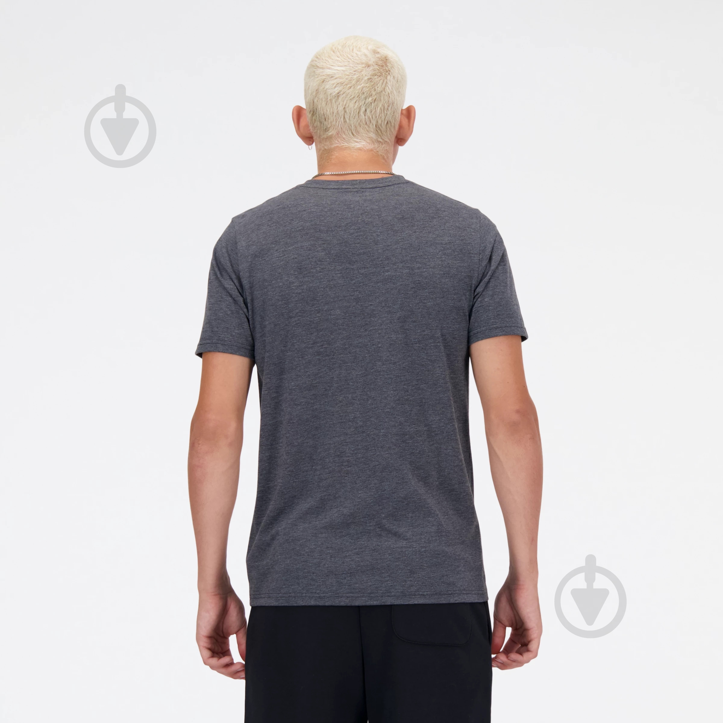 Футболка New Balance NEW BALANCE HEATHER TECH TEE MT41070BKH р.S чорний - фото 3