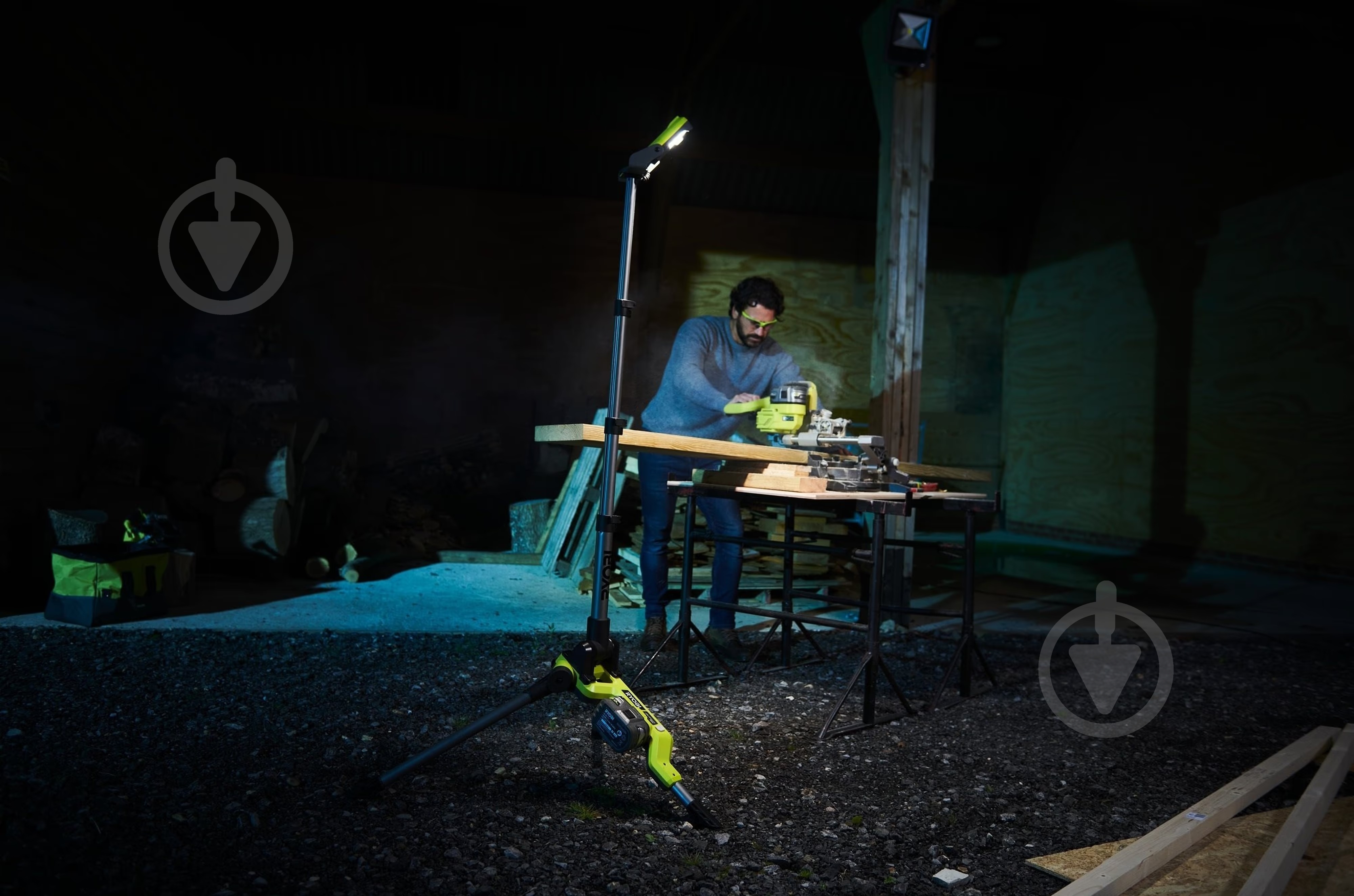 Прожектор RYOBI 18,0V R18TL-0 - фото 6