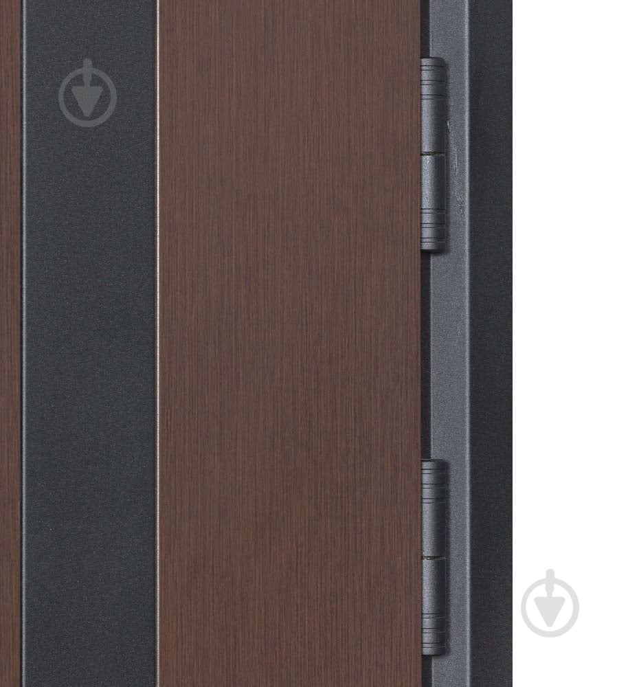 Двері вхідні Булат Термо Хаус 710 венге темний / білий атласний 2050x1200 мм праві - фото 6