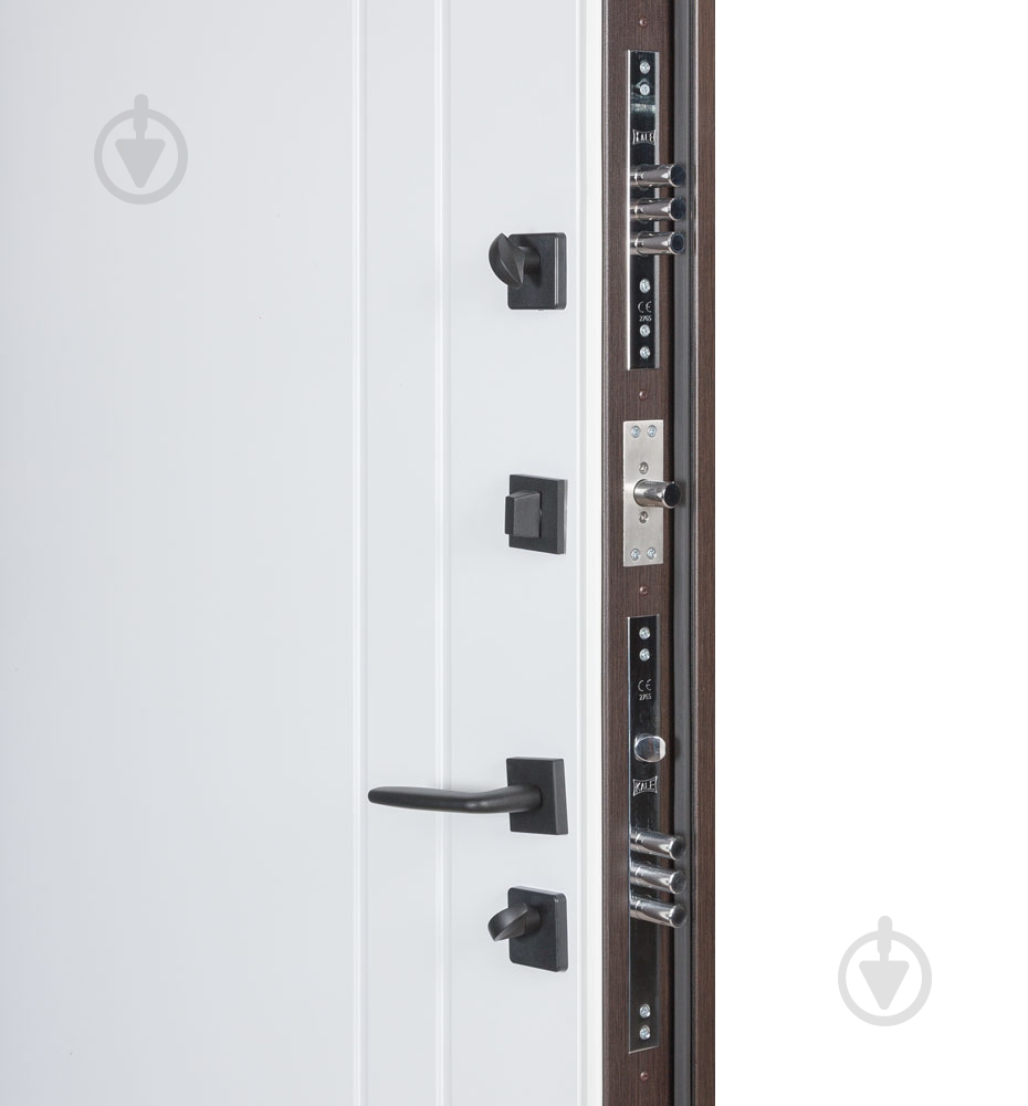 Дверь входная Булат Термо Хаус 710 венге темный / белый атласный 2050x950 мм правая - фото 6