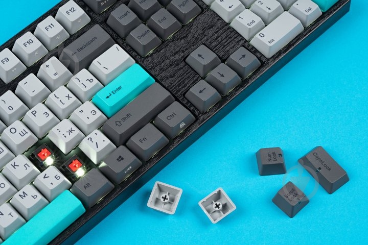 Клавиатура Varmilo VA108M Moonlight Cherry MX Silent Red (VA108MP2W/LLPN2RB) - фото 10