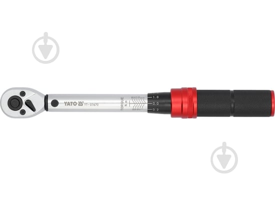 Ключ динамометрический YATO 1/4" YT-07670 - фото 1