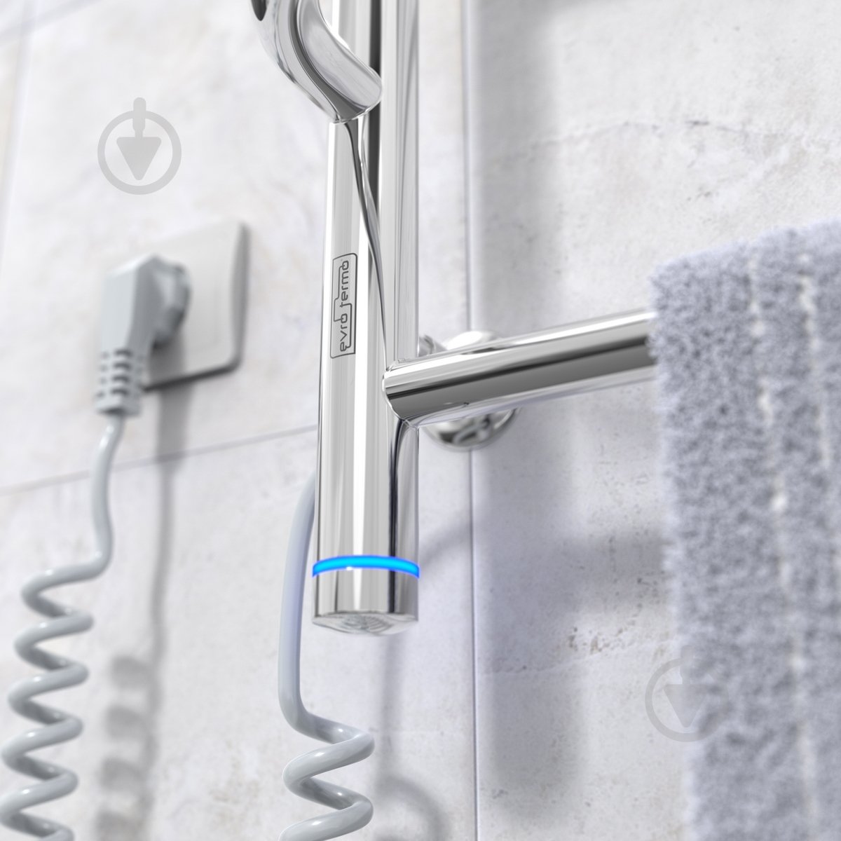 Рушникосушарка електрична Evro-Termo Аура П8 400 х 800 Електро Л.П. S3 - фото 5