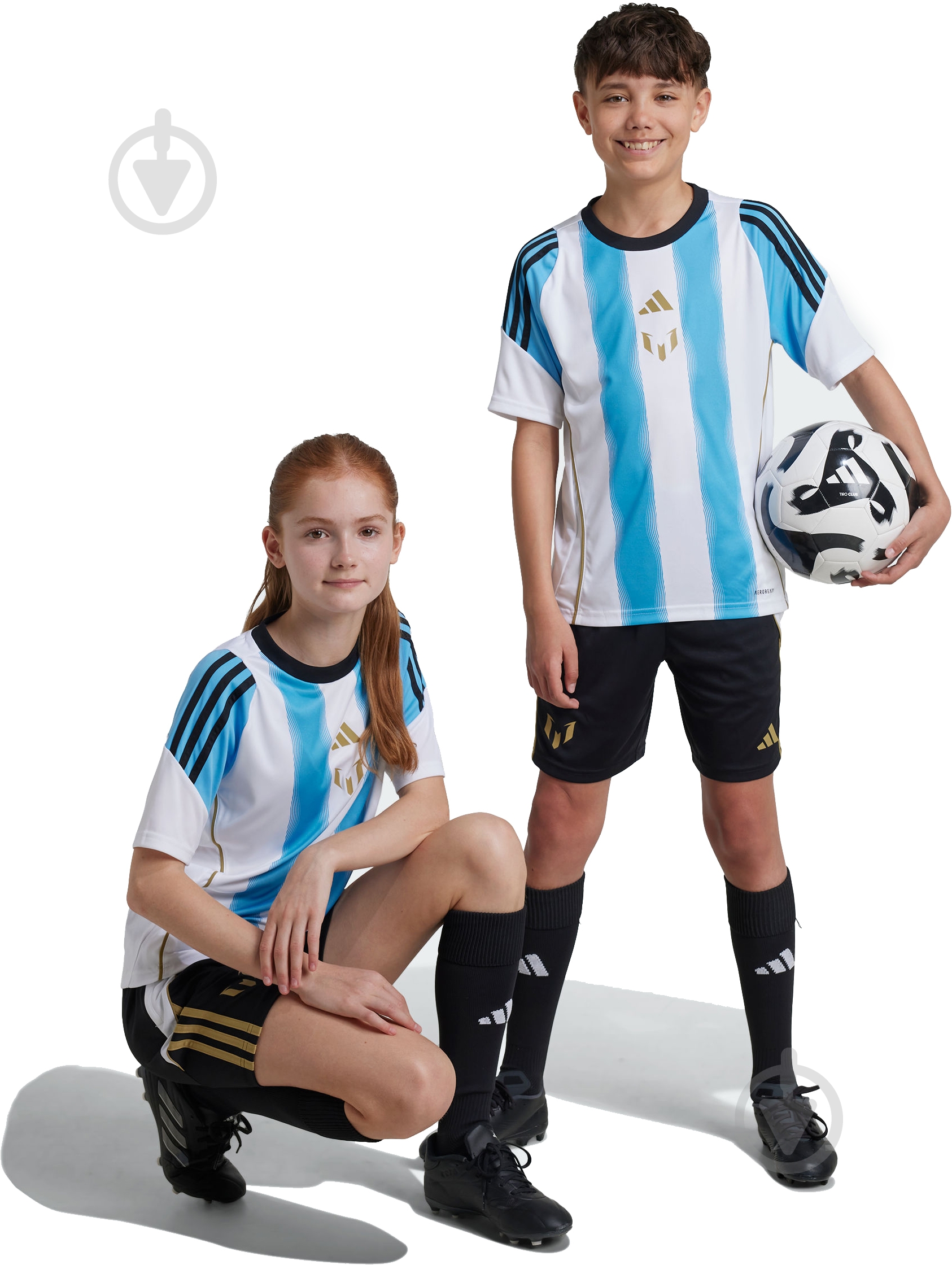 Шорты Adidas MESSI SHORT Y IZ2995 р. 128 черный - фото 8