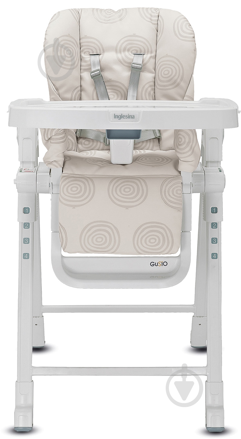 Стульчик для кормления Inglesina White Gusto Coconut AY94G3CNF - фото 1
