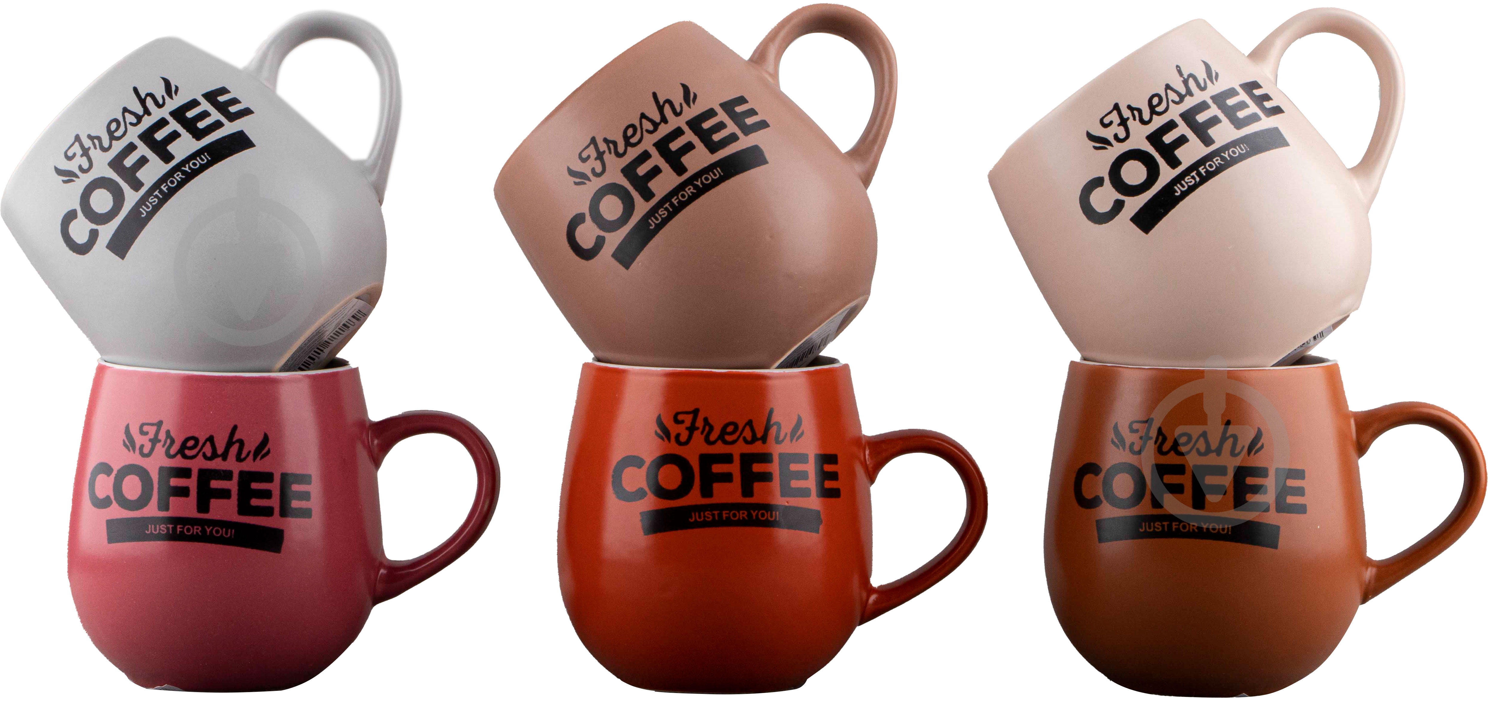 Чашка Vittora VT-C-48550 Coffeе 550 мл керамика - фото 1 Чашка Vittora VT-C-48550 Coffeе 550 мл керамика - фото 1