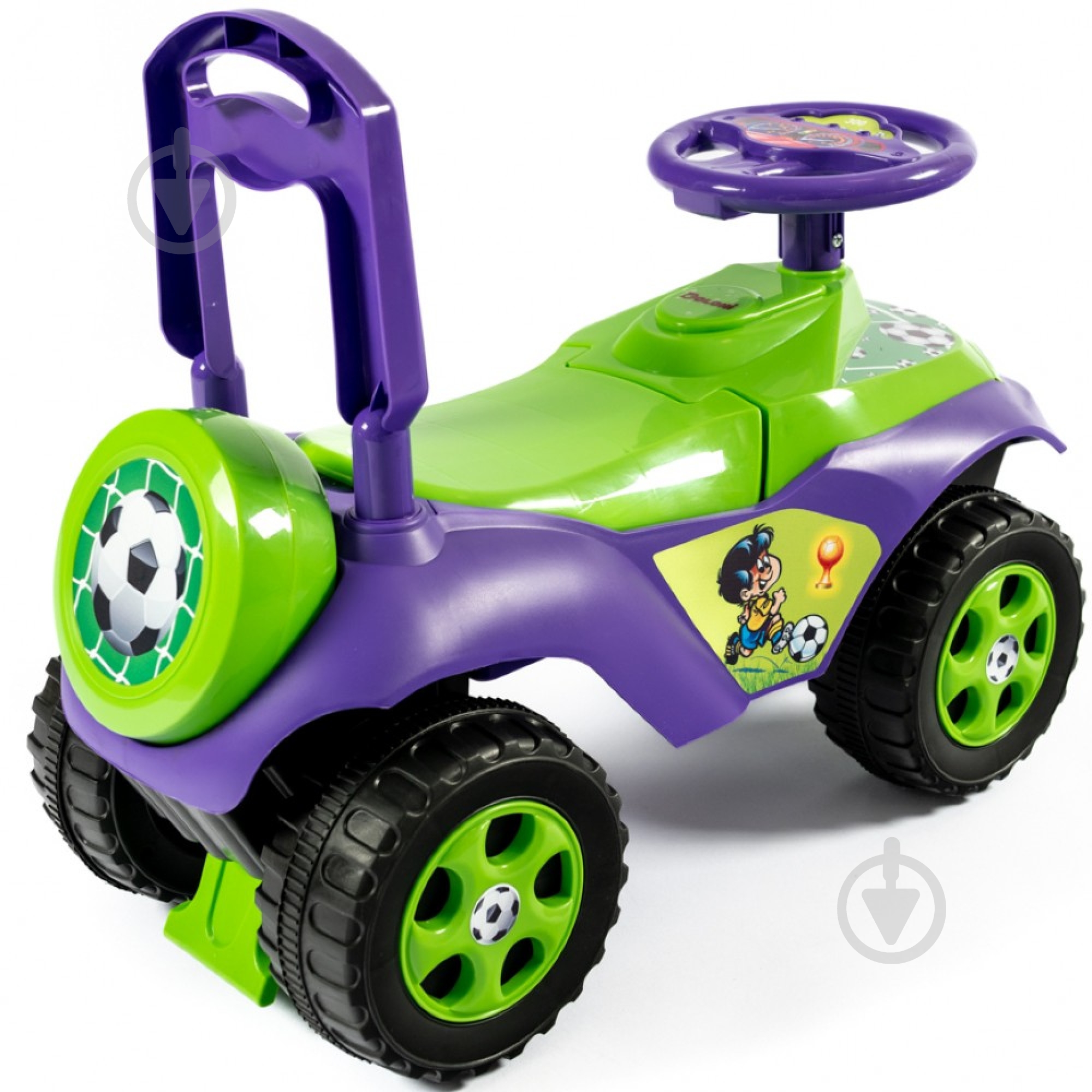 Машинка Doloni Toys сине-зеленая 0141/02 - фото 6 Машинка Doloni Toys сине-зеленая 0141/02 - фото 6