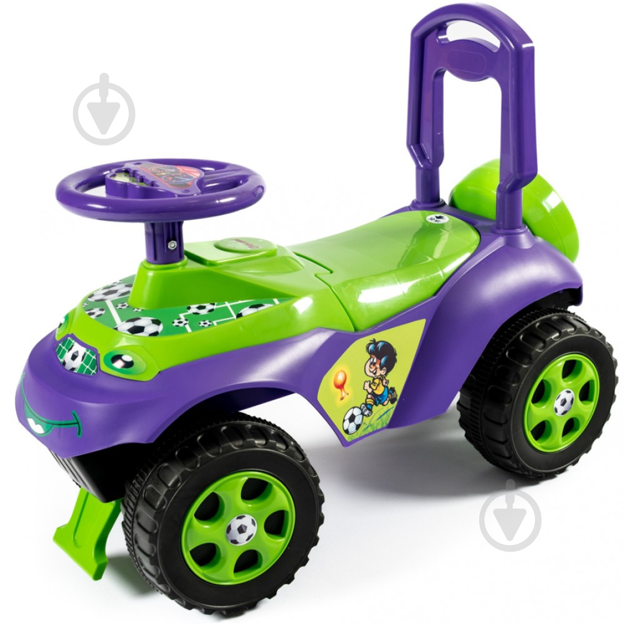 Машинка Doloni Toys сине-зеленая 0141/02 - фото 4 Машинка Doloni Toys сине-зеленая 0141/02 - фото 4