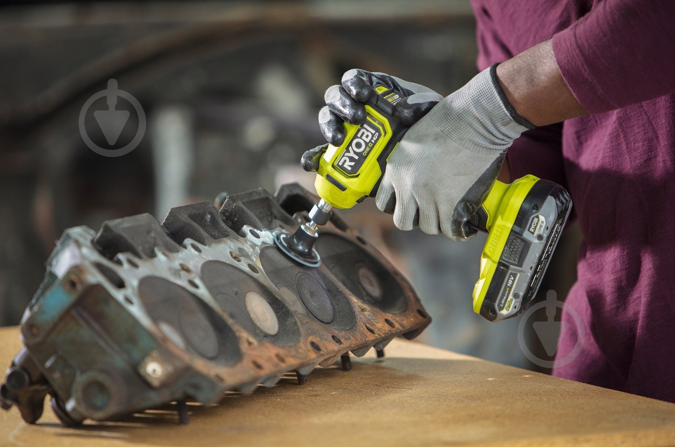 Шлифмашина полировальная RYOBI RDG18C-0 - фото 7