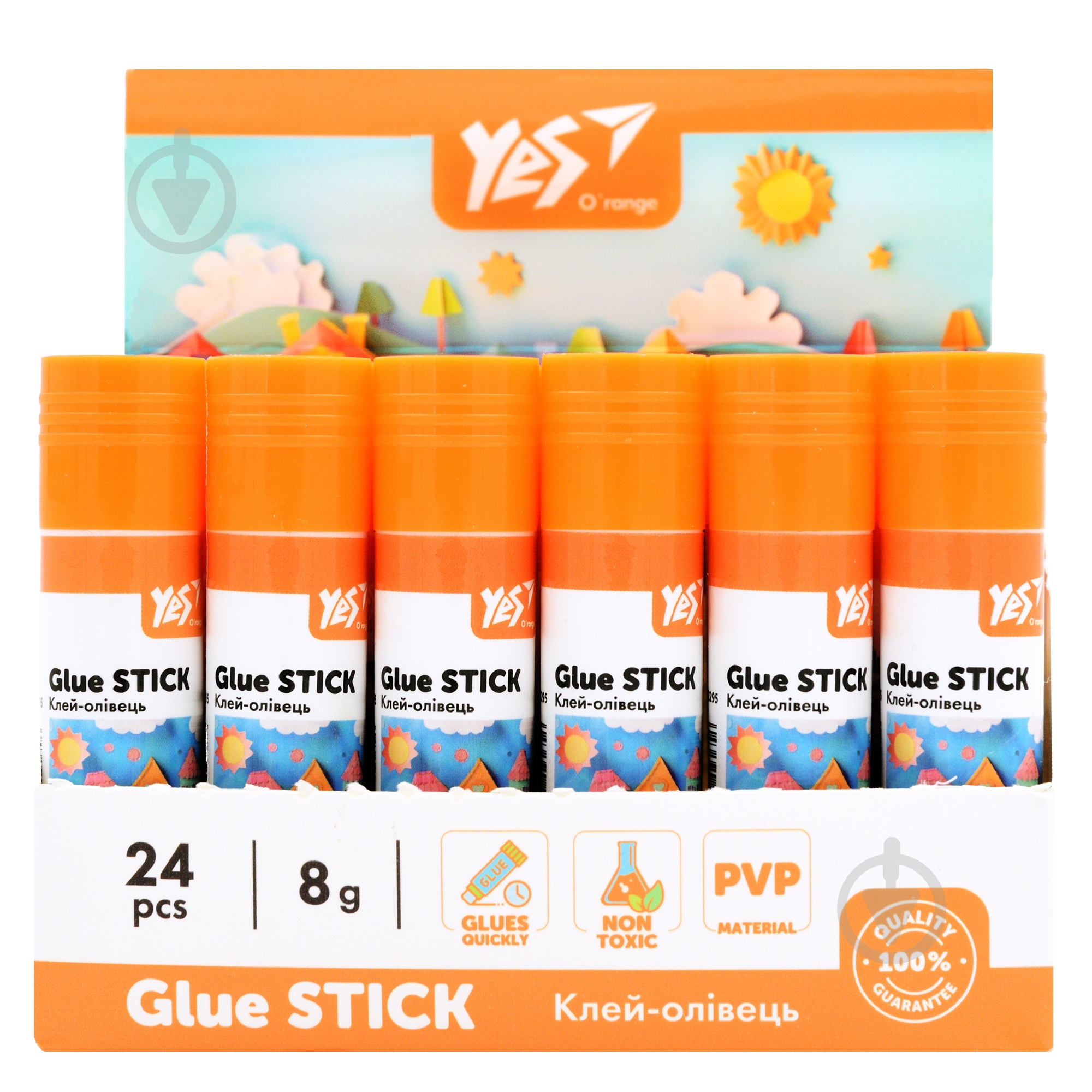 Клей-карандаш Orange Line PVP 320295 YES - фото 1