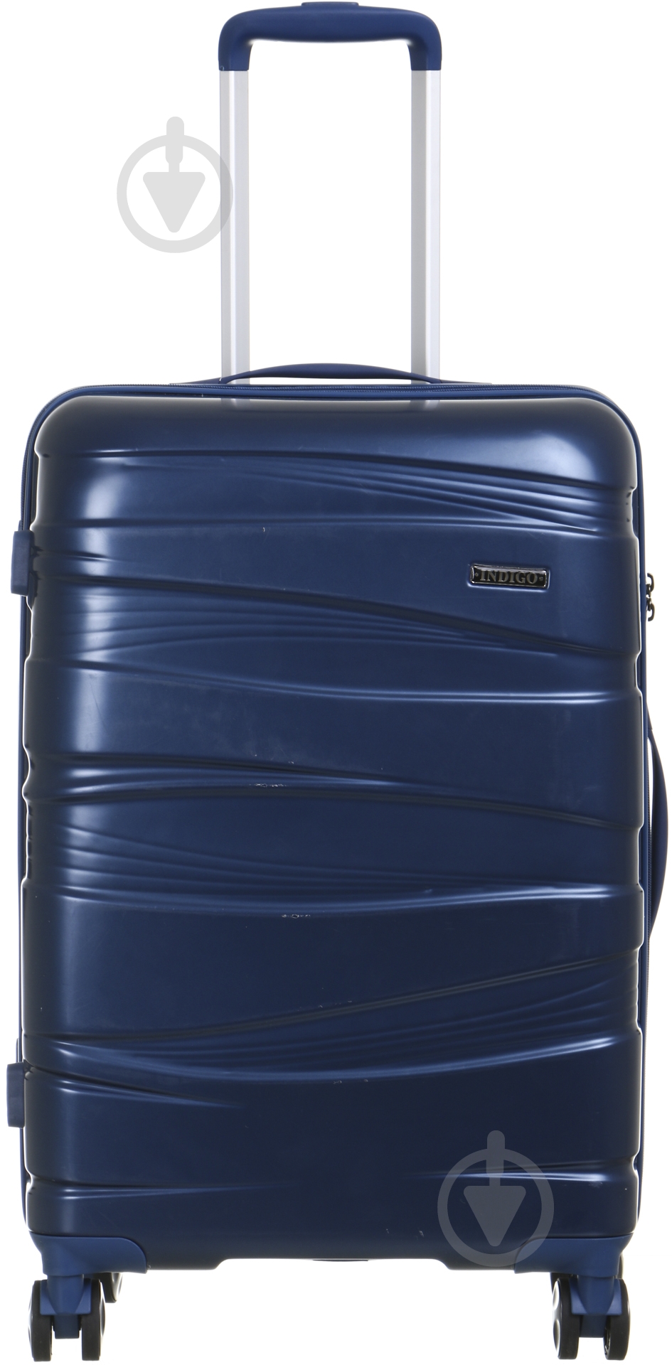 Чемодан Indigo 19115 60 л синий 60х43х26 см - фото 1