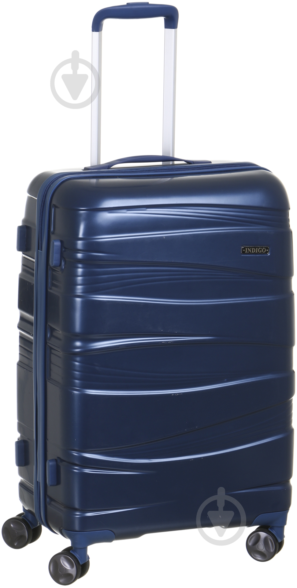 Чемодан Indigo 19115 60 л синий 60х43х26 см - фото 2