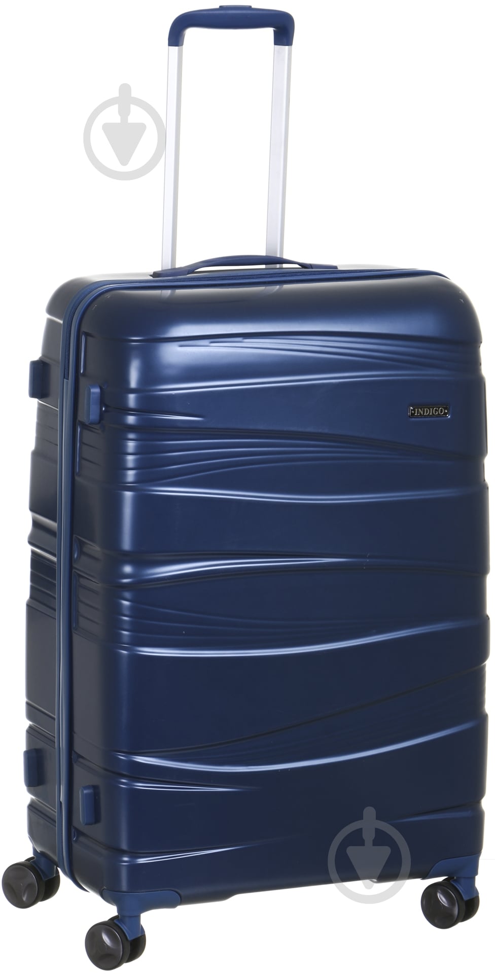 Чемодан Indigo 19115 108 л синий 69х49х28,5 см - фото 2