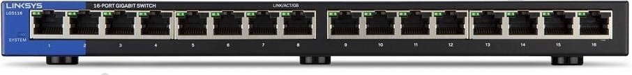 Комутатор Linksys LGS116-EU - фото 2