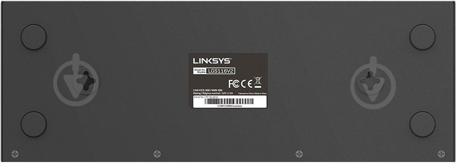 Комутатор Linksys LGS116-EU - фото 7