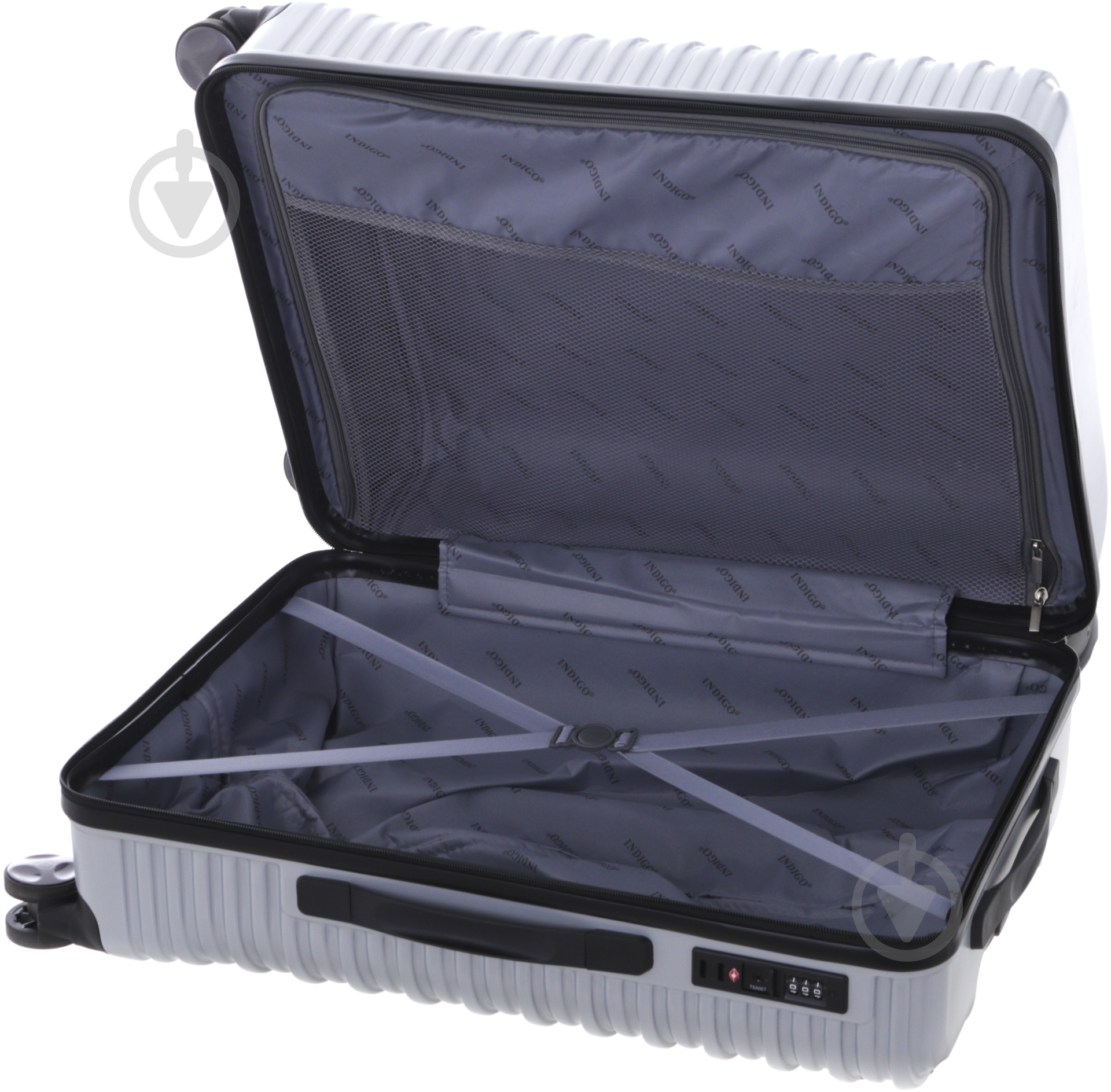 Валіза Indigo 19114 40 л сірий 48х37х21 см - фото 3