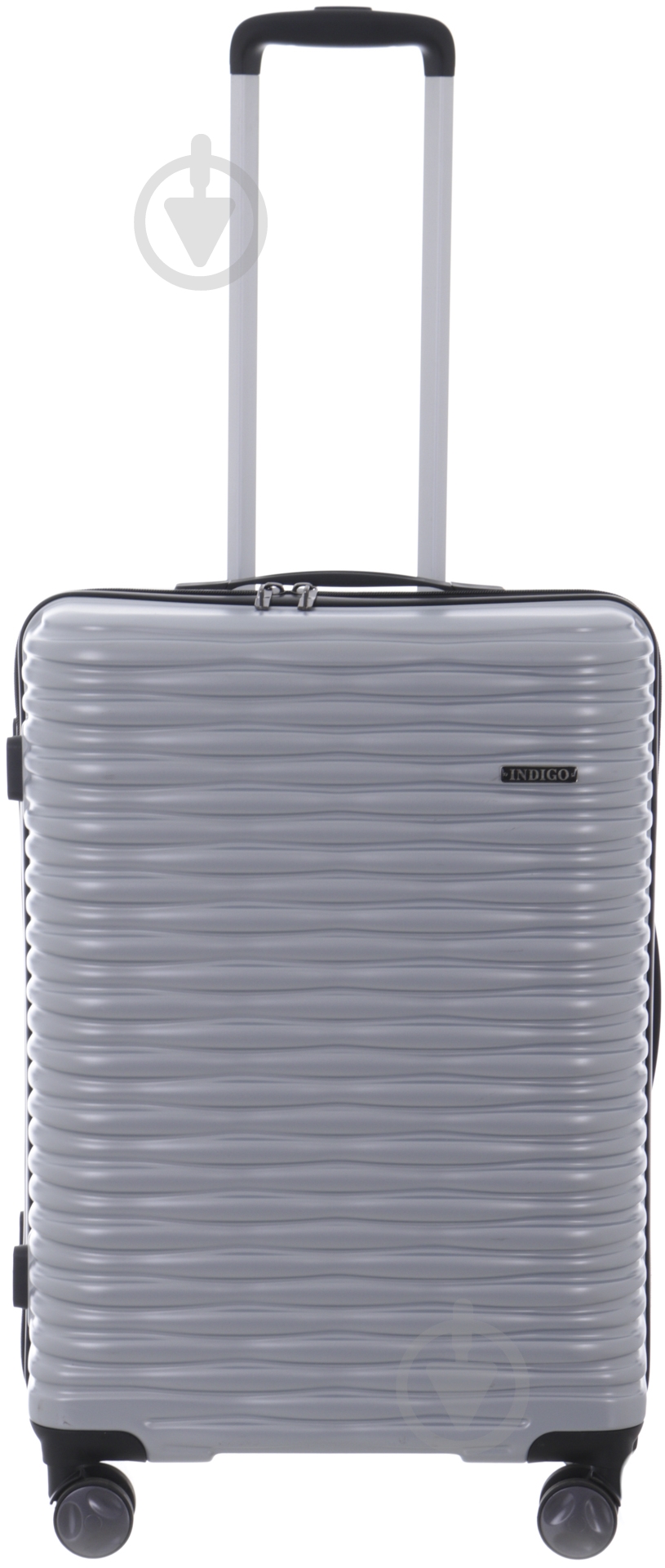 Валіза Indigo 19114 40 л сірий 48х37х21 см - фото 1